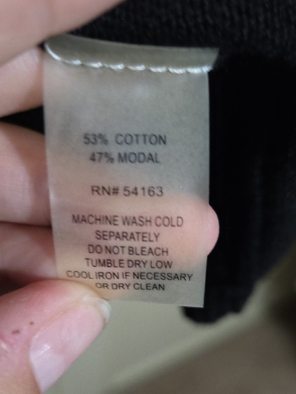 Calvin Klein Black Cardigan with Sparkling Gold Accents - Picture 5 of 6